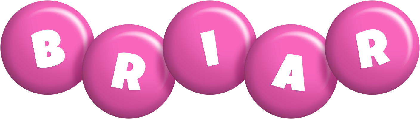Briar candy-pink logo
