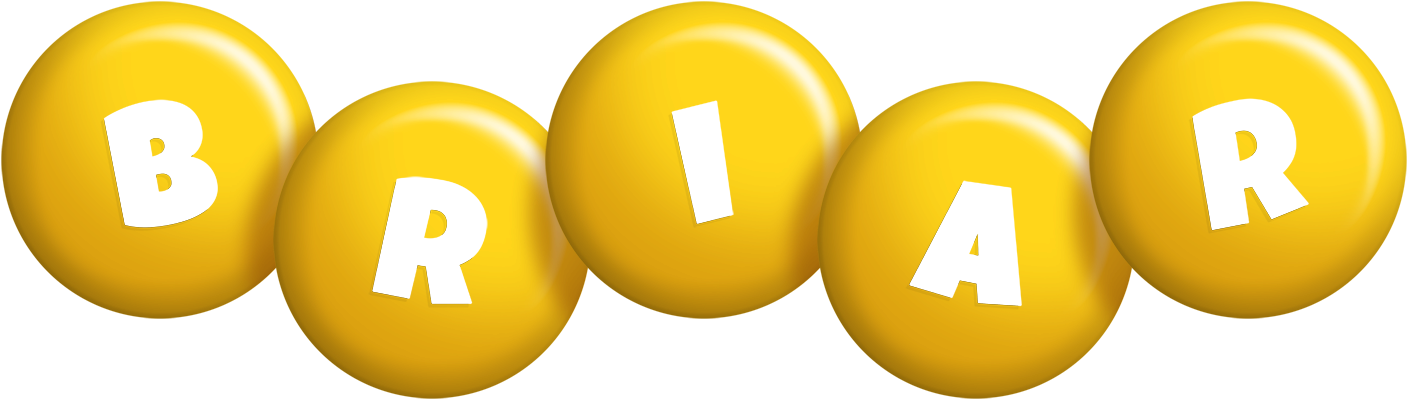 Briar candy-yellow logo