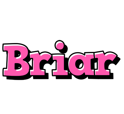Briar girlish logo