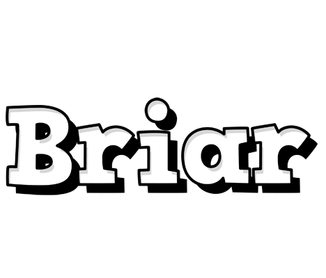 Briar snowing logo