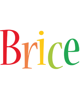 Brice birthday logo