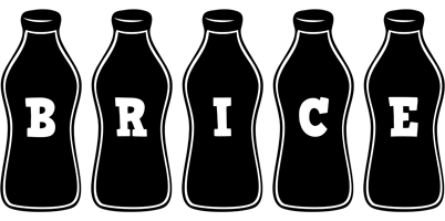Brice bottle logo