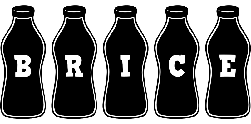 Brice bottle logo