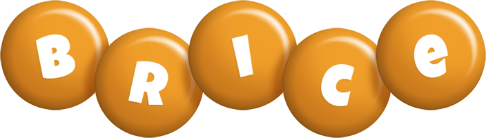 Brice candy-orange logo