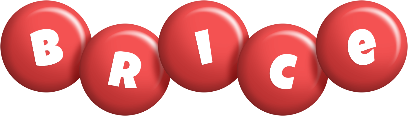 Brice candy-red logo