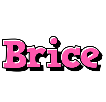 Brice girlish logo