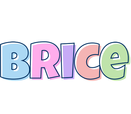 Brice pastel logo