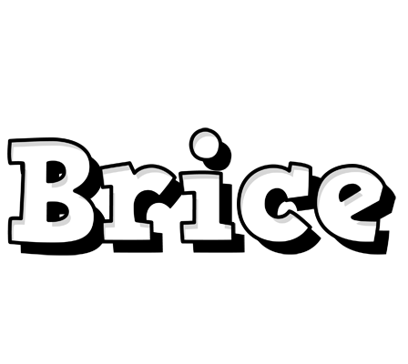 Brice snowing logo