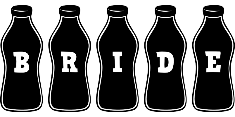 Bride bottle logo