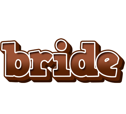 Bride brownie logo