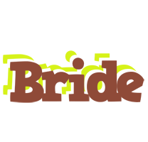 Bride caffeebar logo