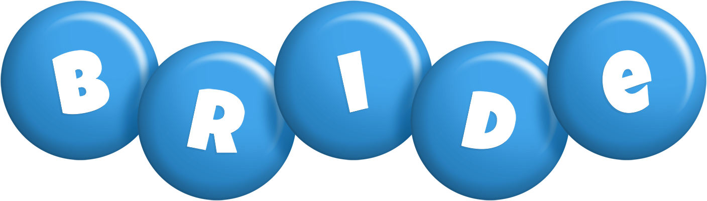 Bride candy-blue logo