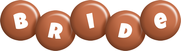 Bride candy-brown logo