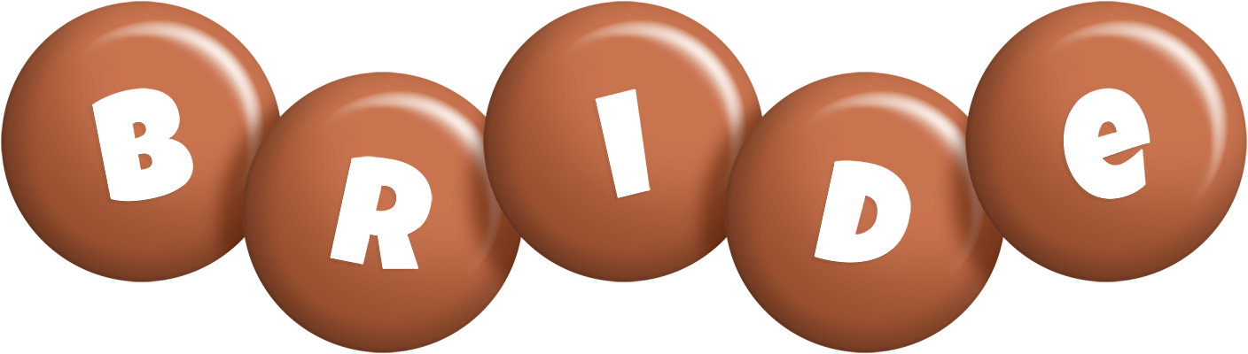 Bride candy-brown logo