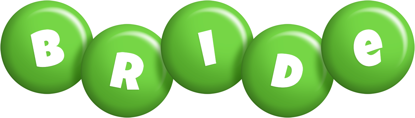 Bride candy-green logo