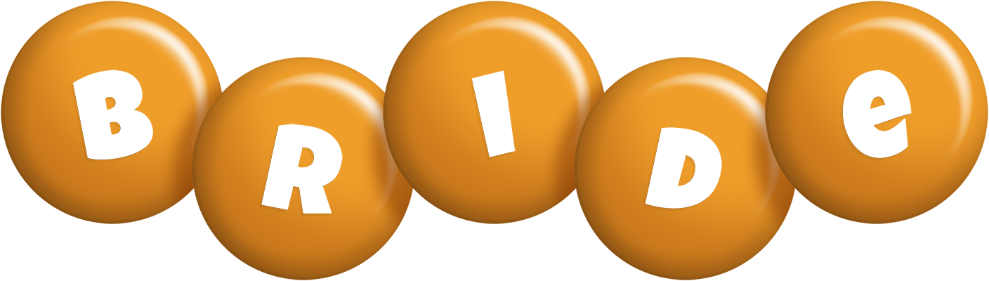 Bride candy-orange logo