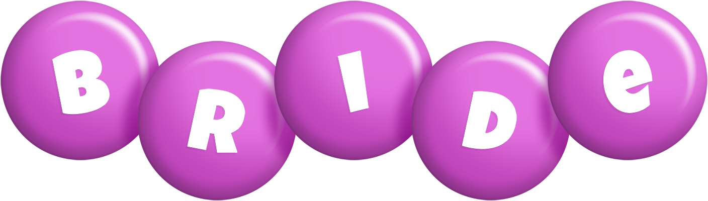 Bride candy-purple logo