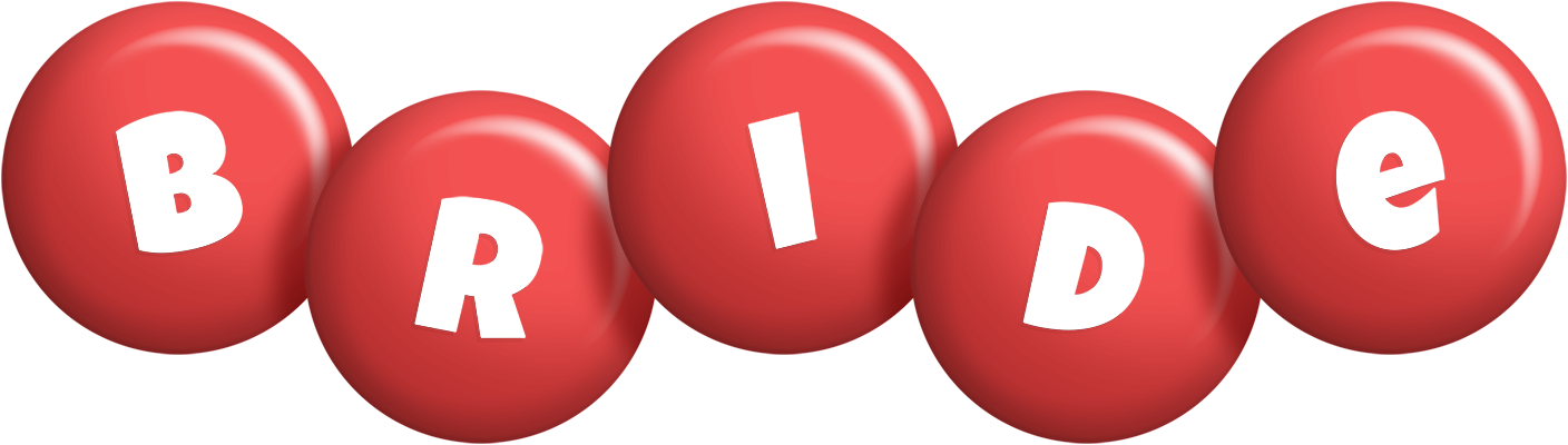 Bride candy-red logo