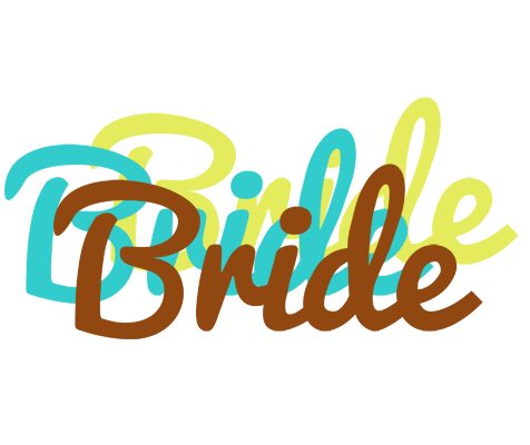 Bride cupcake logo