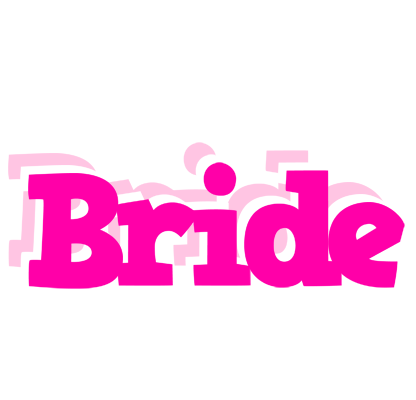 Bride dancing logo