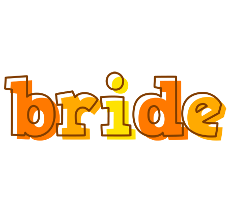 Bride desert logo