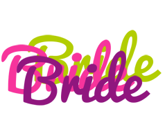 Bride flowers logo