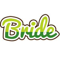 Bride golfing logo