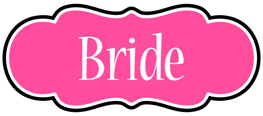 Bride invitation logo
