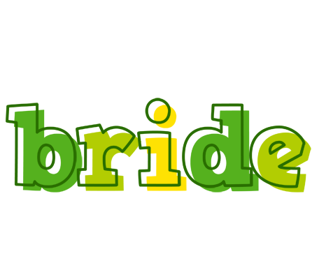 Bride juice logo