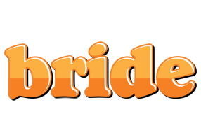 Bride orange logo