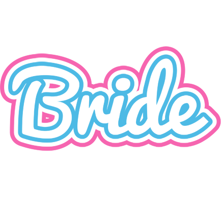 Bride outdoors logo