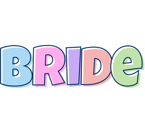 Bride pastel logo