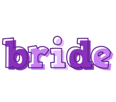 Bride sensual logo