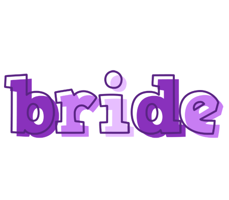 Bride sensual logo