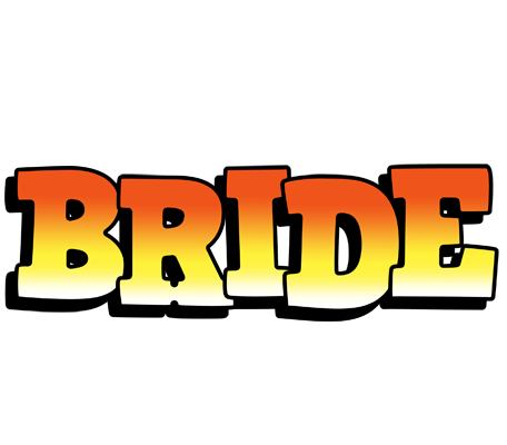 Bride sunset logo