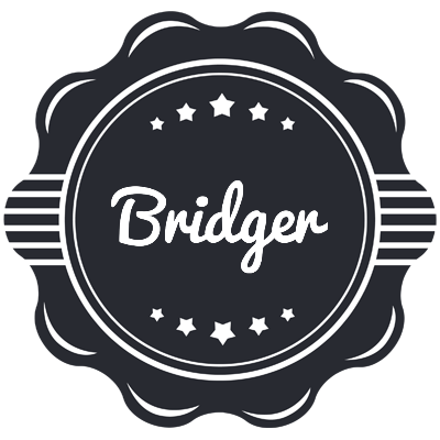 Bridger badge logo