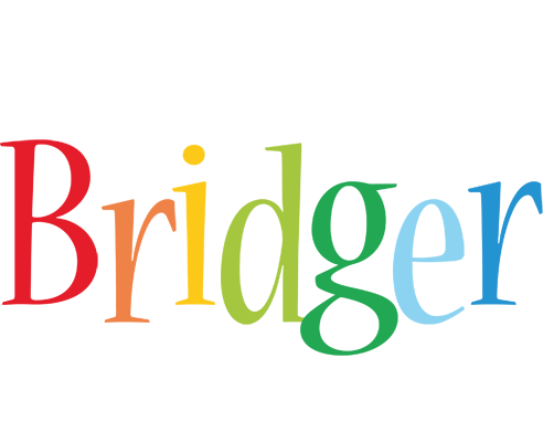 Bridger birthday logo