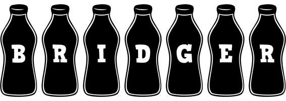 Bridger bottle logo