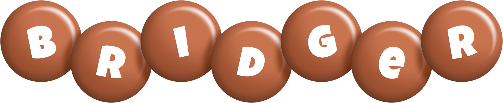 Bridger candy-brown logo