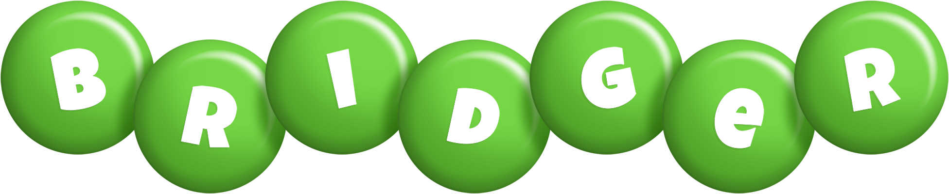 Bridger candy-green logo