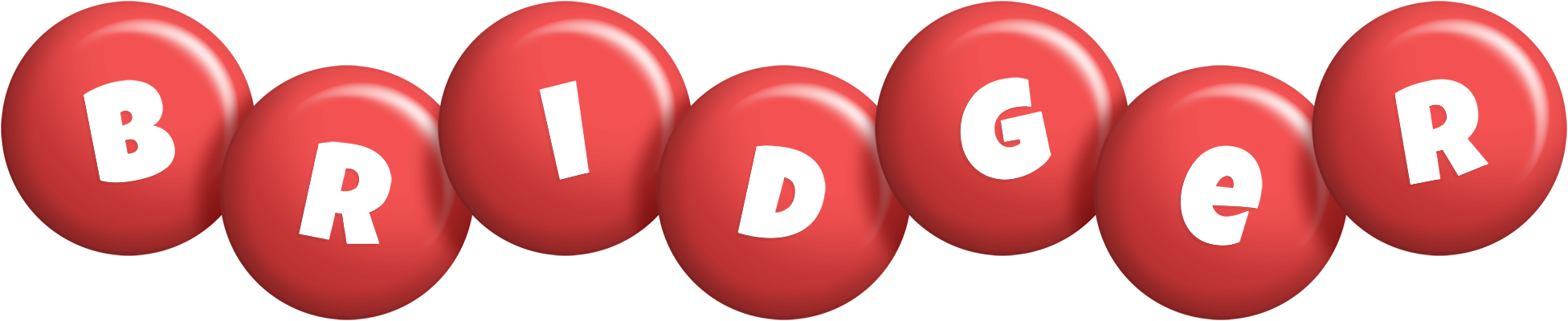 Bridger candy-red logo