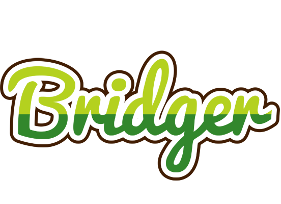 Bridger golfing logo