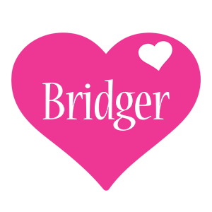 Bridger love-heart logo