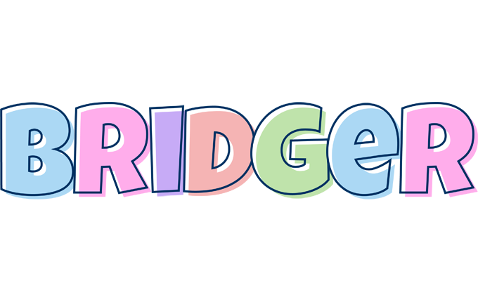 Bridger pastel logo
