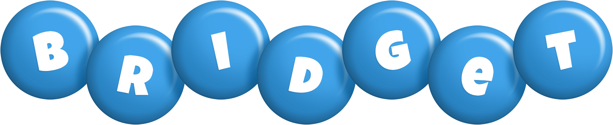 Bridget candy-blue logo