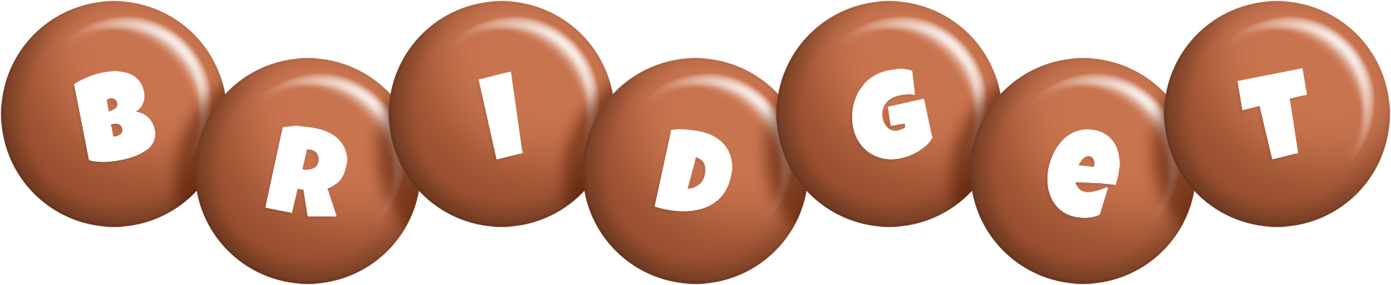 Bridget candy-brown logo
