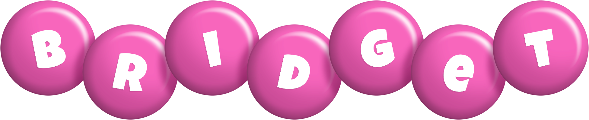 Bridget candy-pink logo