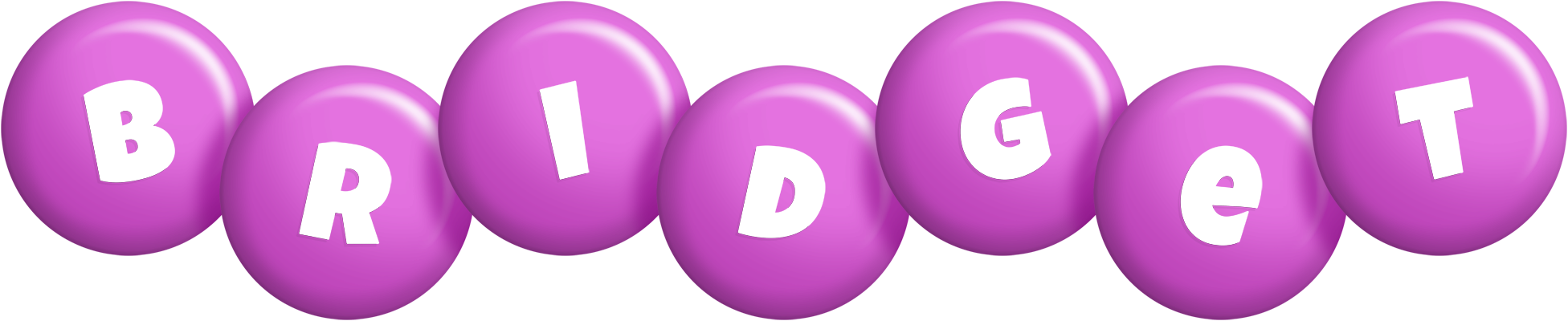 Bridget candy-purple logo