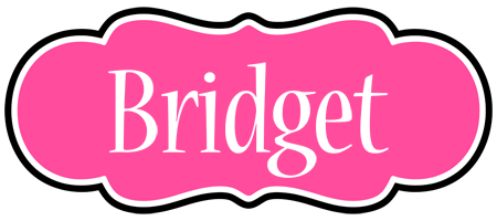 Bridget invitation logo