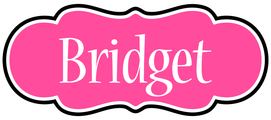 Bridget invitation logo